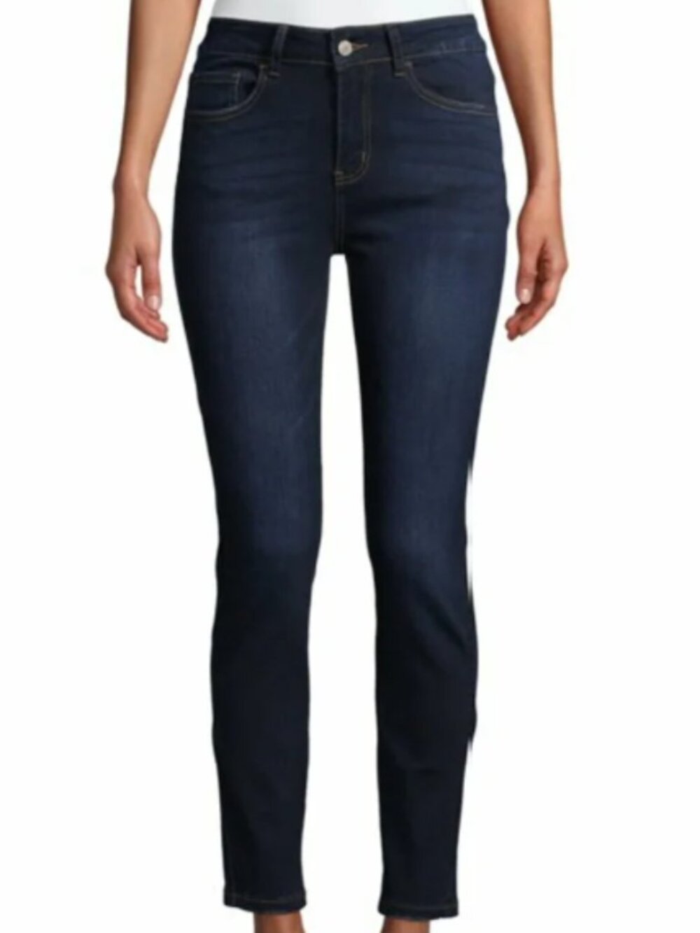 Vervet by Flying Monkey Ankle Skinny Dark Blue SZ 24